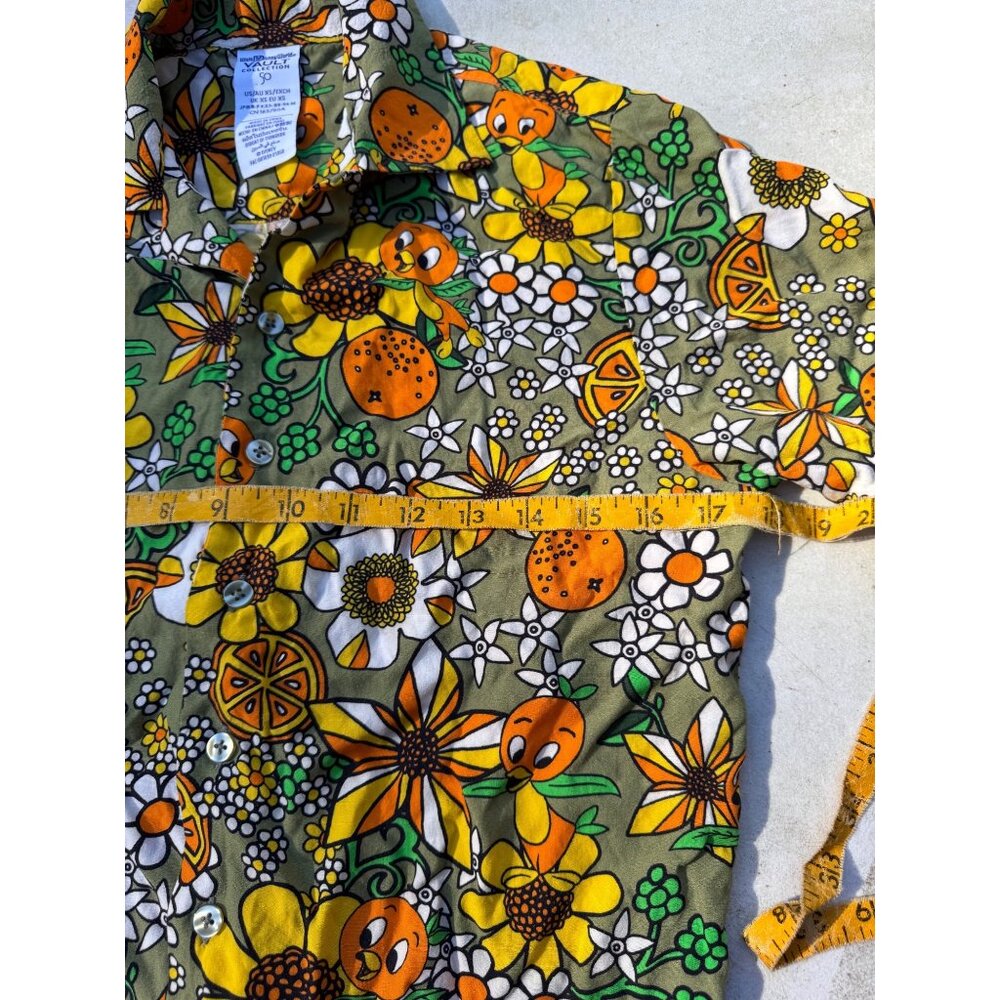 Walt Disney World Vault Collection 50 Orange Bird button-up shirt (Size XS) - Picture 5 of 9